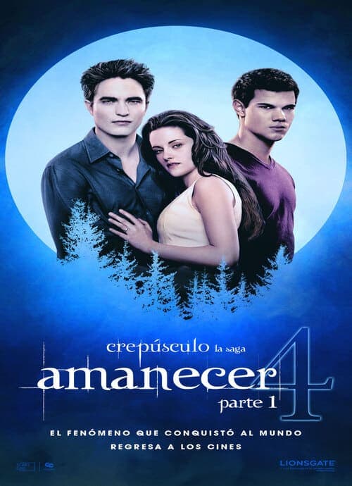 Re-estreno: Amanecer - Parte 1 (Saga Crepúsculo)